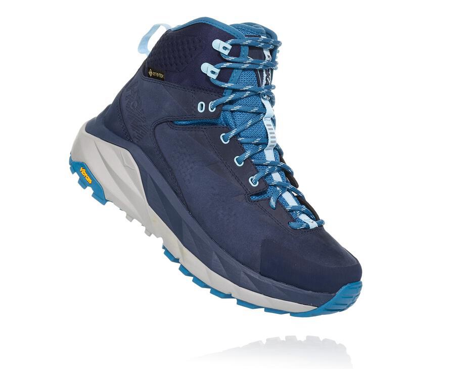 Hoka One One Turisticke Topanky Damske Námornícka Modrá - Kaha GORE-TEX - 64123-NRKZ